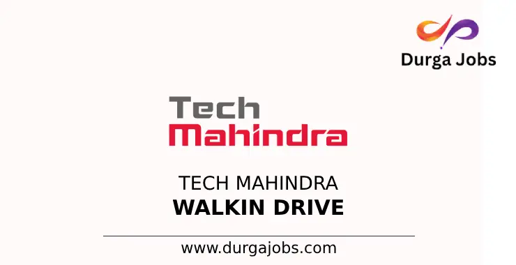 Tech Mahindra Walkin Drive