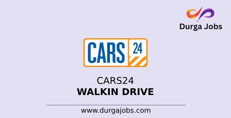 Cars24 walkin drive