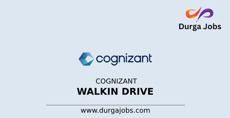 Cognizant walkin Drive 2024