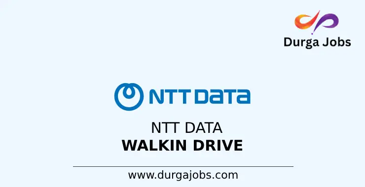 NTT Data walkin drive 2024