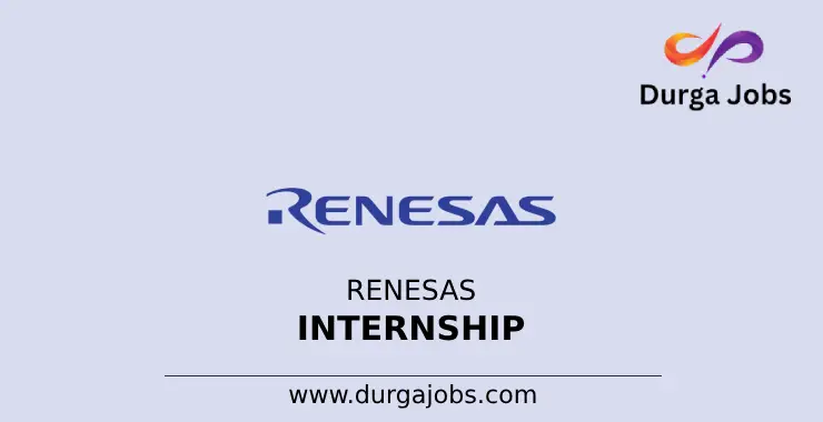 Renesas internship 2024