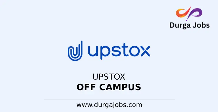 Upstox Off Campus