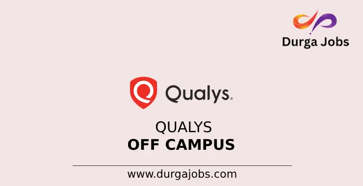 Qualys Off Campus 2024