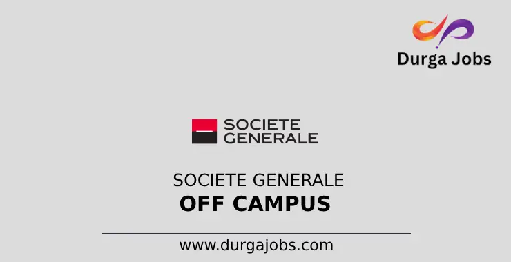 Societe Generale off Campus 2024