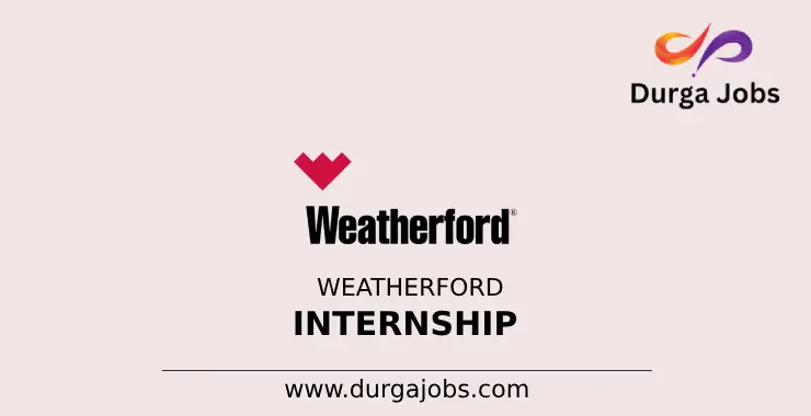 Weatherford internship 2024