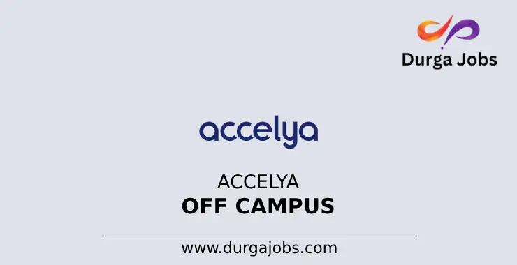 Accelya Off Campus Drive 2024 for Software Development in Pune