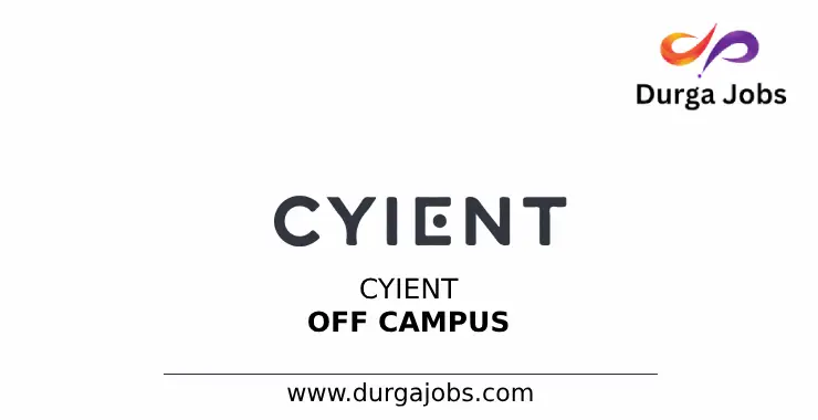 Cyient off campus 2024