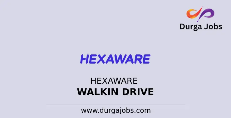 Hexaware Technologies 2024 Walkin Drive