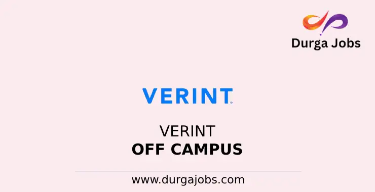 Verint Off Campus 2024