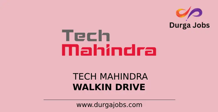 Tech Mahindra Walkin Drive