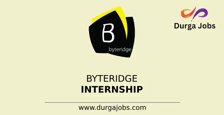 Byteridge Internship